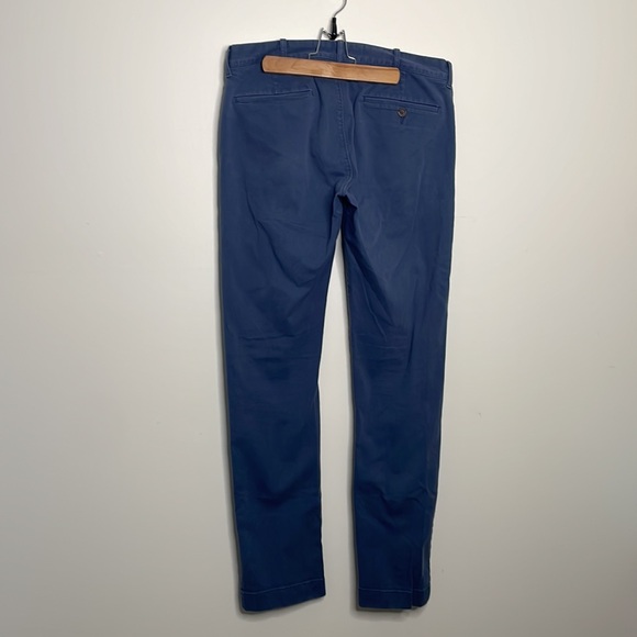 Men’s straight leg flex, slim blue pant - Picture 6 of 6
